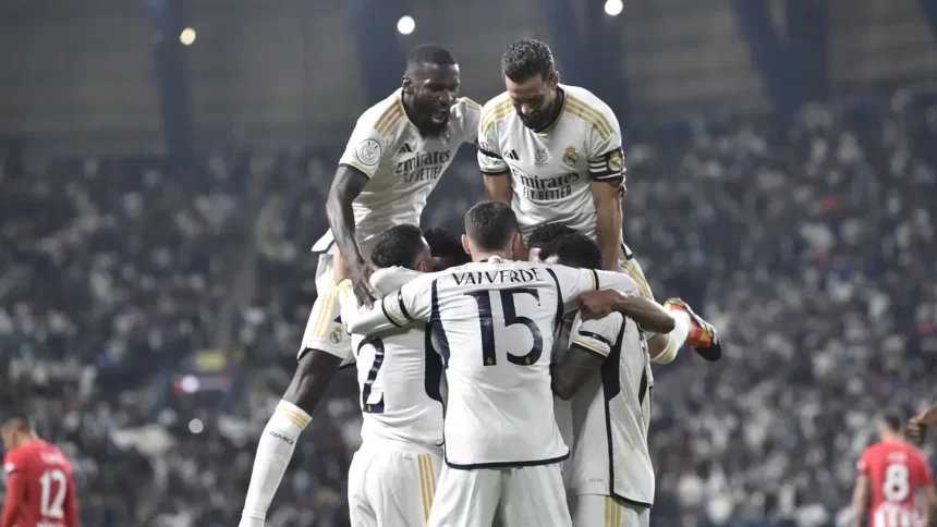 Real Madrid Melaju ke Final Piala Super Spanyol dengan Kemenangan 5-3 Melawan Atletico