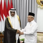 Wakil Presiden Ma'ruf Amin Menerima Kunjungan Wakil Menteri Luar Negeri Arab Saudi