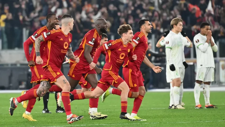 AS Roma vs Feyenoord : I Lupi Melaju ke Babak Berikutnya Lewat Drama Adu Penalti