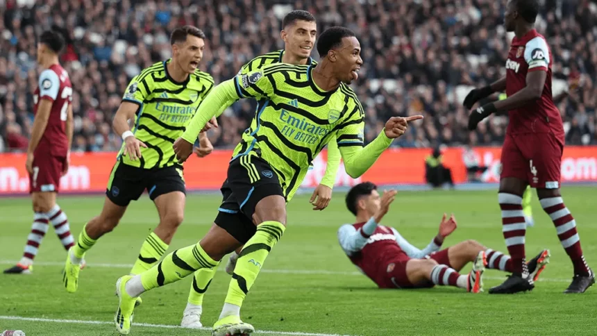 Arsenal Menggelar Pesta Gol dengan 6 Gol di Kandang West Ham United