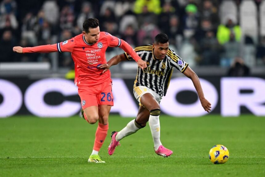 Juventus vs Udinese : Kegagalan Pangkas Jarak dengan Inter Setelah Tersungkur 0-1