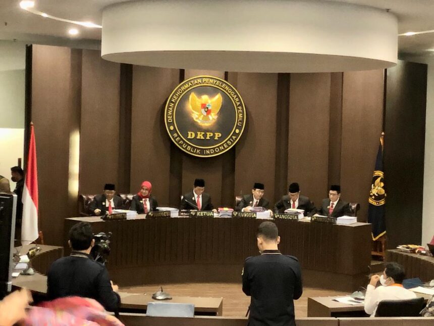 Ketua KPU Menghadapi Sidang Kode Etik di DKPP Terkait Kebocoran DPT Pemilu 2024