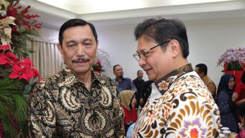 Luhut Binsar Pandjaitan Mengucapkan Selamat atas Capaian Partai Golkar dalam Pemilu 2024