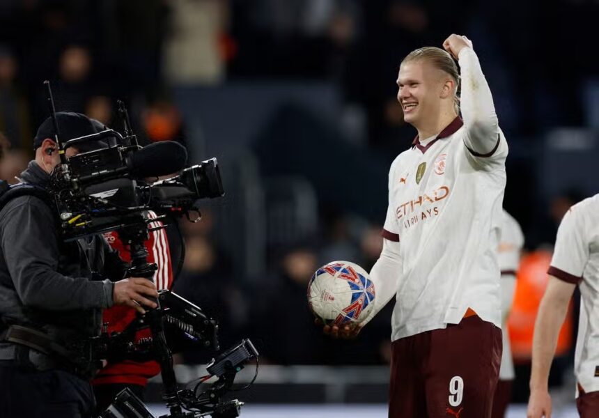 Luton vs Man City : Erling Haaland Cetak 5 Gol dalam Kemenangan City atas Luton Town