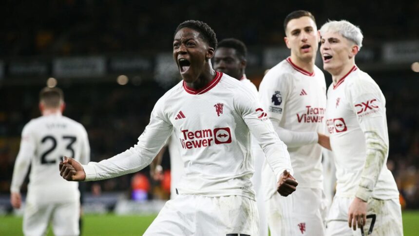 Manchester United Menang Dramatis 4-3 Usai Mengalahkan Wolverhampton