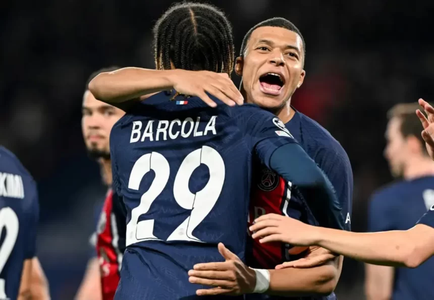 Mbappe dan Barcola Berperan dalam Kemenangan PSG 2-0 atas Real Sociedad