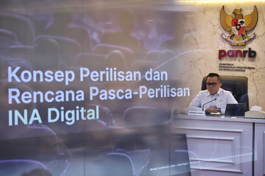 Menteri PANRB Siapkan Rencana Percepatan Peluncuran INA Digital
