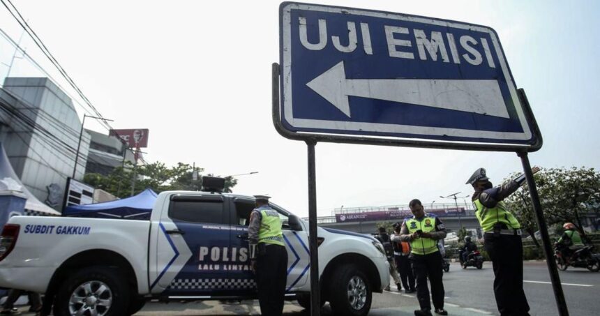 Penerapan Tilang Uji Emisi Belum Diterapkan Polisi, Menunggu Kesadaran Warga