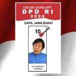 Perolehan Suara Sementara Calon Legislatif Komeng Tembus 700 Ribu