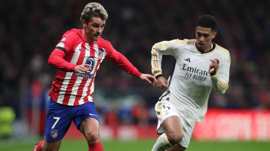 Pertandingan Real Madrid vs Atlético Madrid Berakhir dengan Skor 1-1