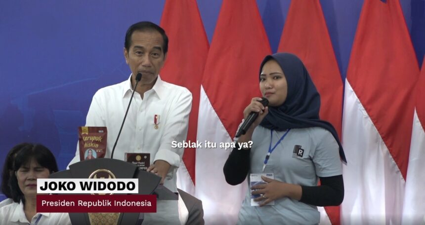 Presiden Jokowi Bingung dengan Nama Masakan Seblak