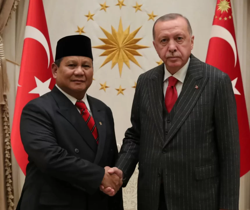 Presiden Turki Mengucapkan Selamat kepada Prabowo atas Perolehan Suara