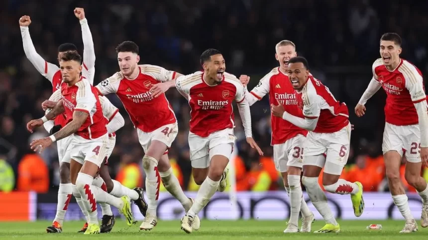 Arsenal vs Porto : The Gunners Melaju ke Perempat Final Setelah Menang dalam Adu Penalti