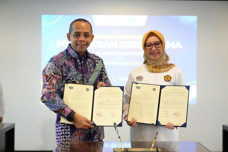 BPH Migas dan Ditjen Pajak Menandatangani Perjanjian Kerja Sama Pemanfaatan Data