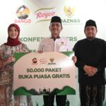 Baznas Salurkan Ribuan Paket Buka Puasa ke Pondok Pesantren