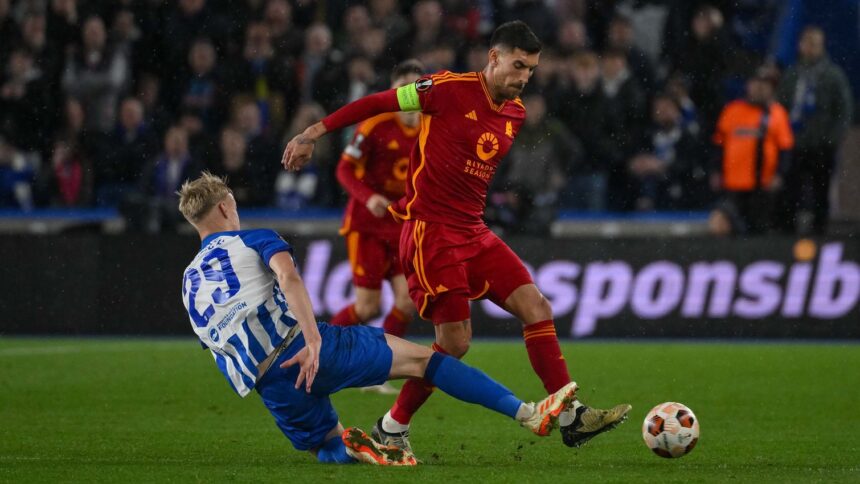 Brighton vs Roma : Giallorossi Melaju ke Perempat Final Meskipun Tersungkur 0-1