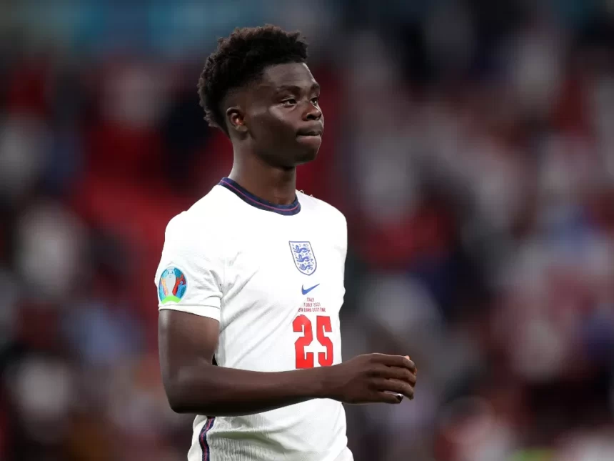Bukayo Saka Meninggalkan Timnas Inggris Sebelum Melawan Brasil dan Belgia