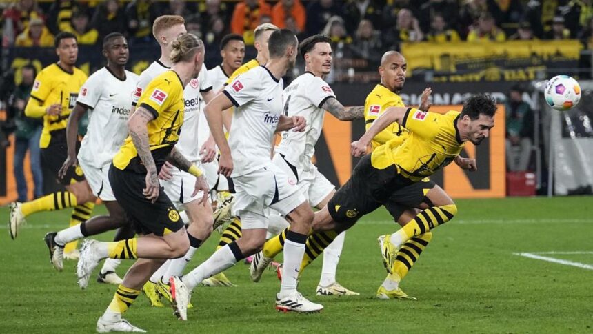 Dortmund vs Frankfurt : Die Borussen Bangkit dari Ketinggalan untuk Menang 3-1