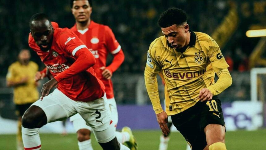 Dortmund vs PSV : Raih Kemenangan 2-0, Die Borussen Melaju ke Perempat Final