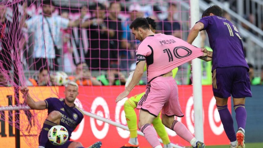 Gol Lucu Messi dalam Pertandingan Inter Miami Vs Orlando City