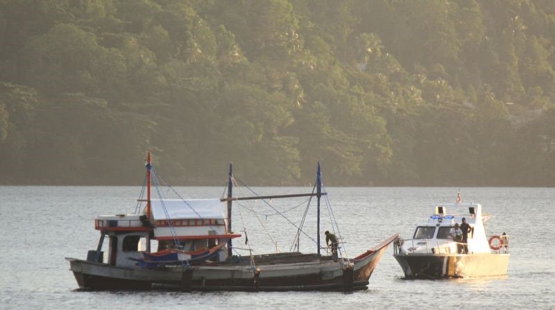 KKP Menangkap Kapal Ikan Filipina yang Menyebabkan Kerugian Negara Rp1,4 Miliar