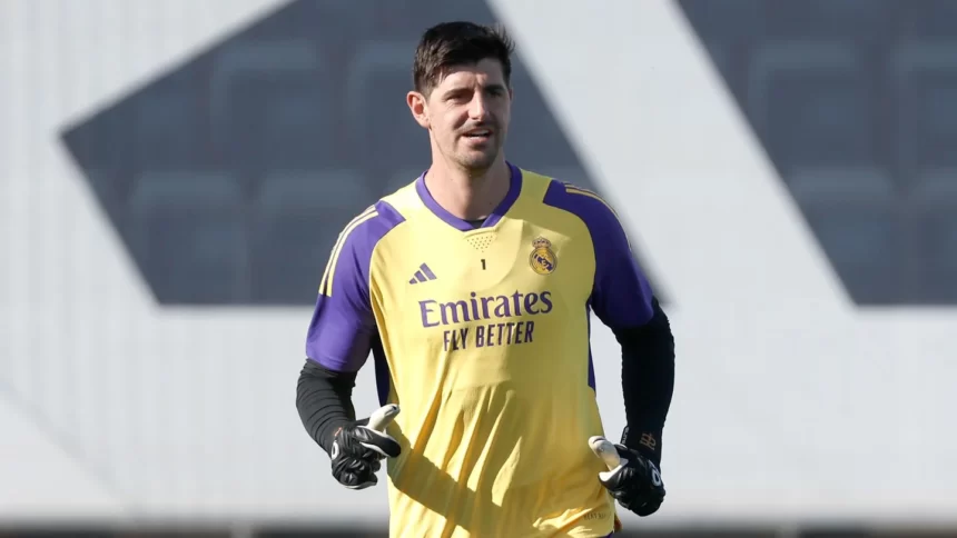 Kiper Real Madrid, Thibaut Courtois, Kembali Terkena Cedera