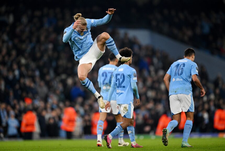 Man City vs Copenhagen : The Citizens Unggul 3-1, Pastikan Tiket di Babak 8 Besar