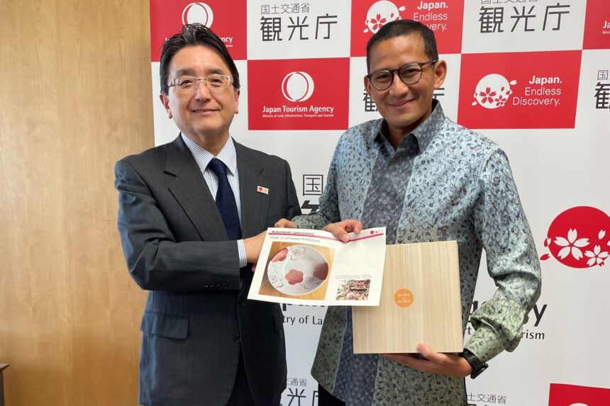 Menparekraf Mengeksplorasi Potensi Kerja Sama Pariwisata dengan Jepang