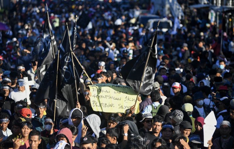 Penurunan 3.055 Personel Polisi untuk Pengamanan Demo di KPU dan DPRMPR RI