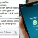 Polisi : Pengiriman Surat E-tilang Melalui WhatsApp Merupakan Modus Penipuan