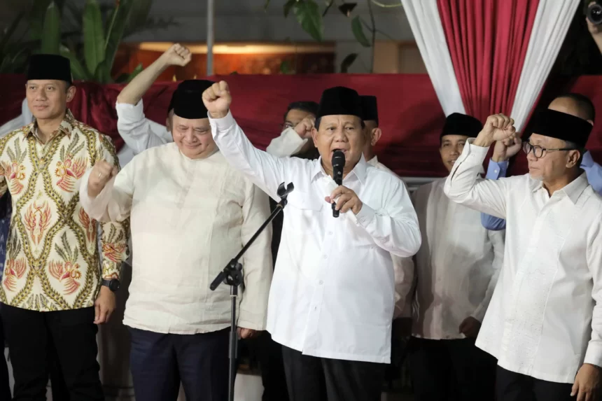 Setelah Resmi Terpilih, Prabowo Mengucapkan Terima Kasih kepada Pak Jokowi