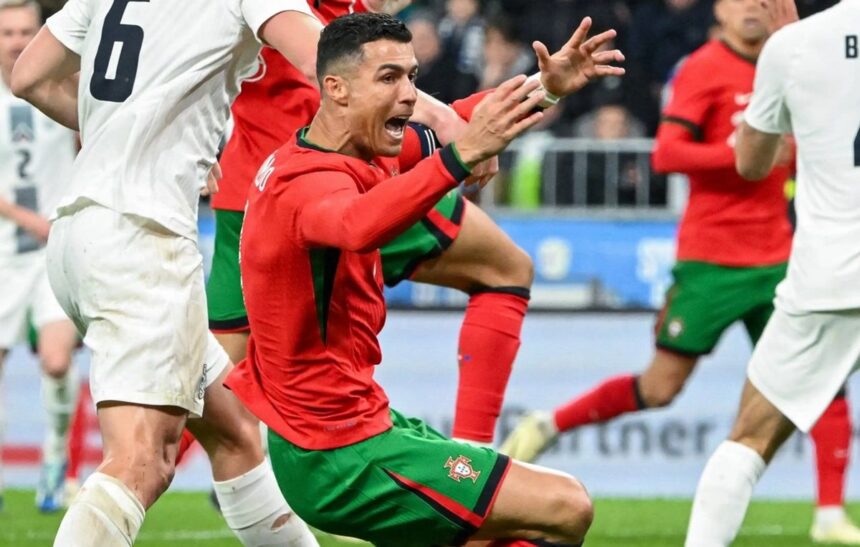 Slovenia vs Portugal : Ronaldo Dimainkan sebagai Starter, Portugal Tumbang 0-2