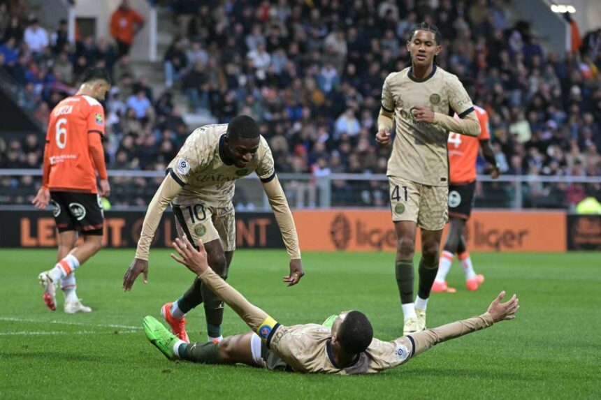 Lorient vs PSG : Kemenangan 4-1, Le Parisien Mendekati Gelar Juara Ligue 1