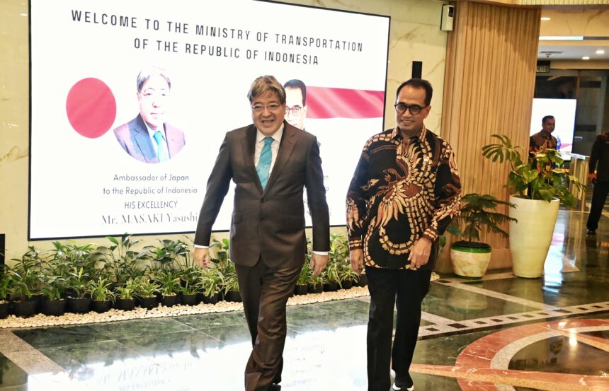 Menhub Berdiskusi dengan Pemerintah Jepang tentang Pengembangan Transportasi