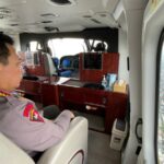 Polri Mengerahkan 2 Helikopter Ambulans untuk Membantu Penanganan Arus Mudik