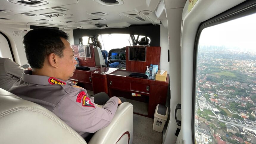 Polri Mengerahkan 2 Helikopter Ambulans untuk Membantu Penanganan Arus Mudik