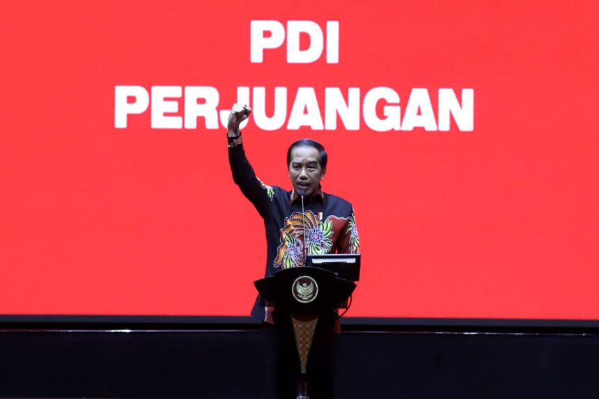 Presiden Jokowi Menepis Tuduhan Ingin Merebut Posisi Ketum PDI Perjuangan