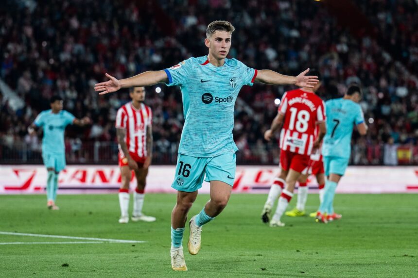 Almeria vs Barcelona : Fermin Lopez Antar El Barca Menang 2-0