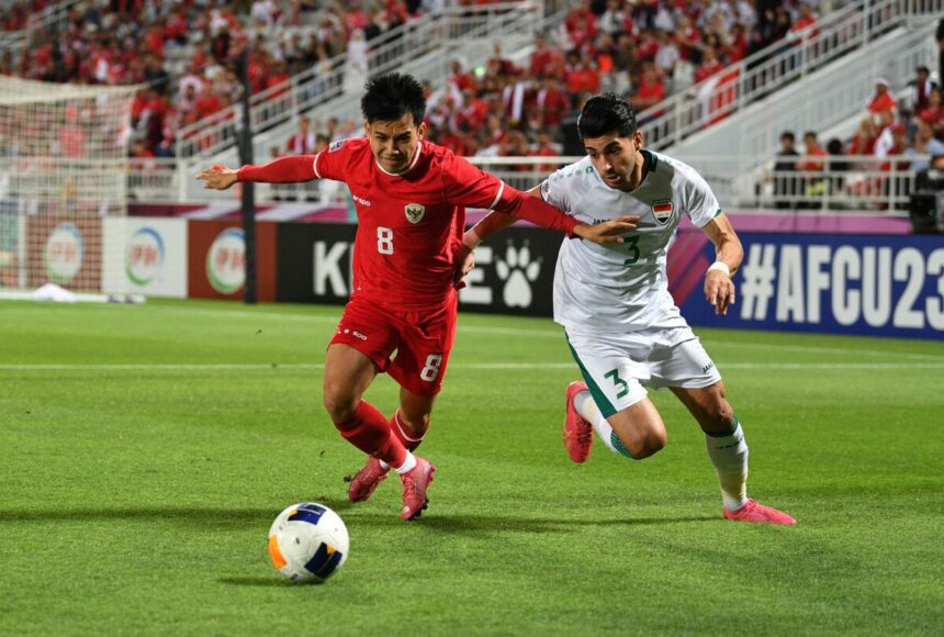 Indonesia vs Irak : Garuda Muda Kalah 1-2, Tiket Olimpiade Ditunda