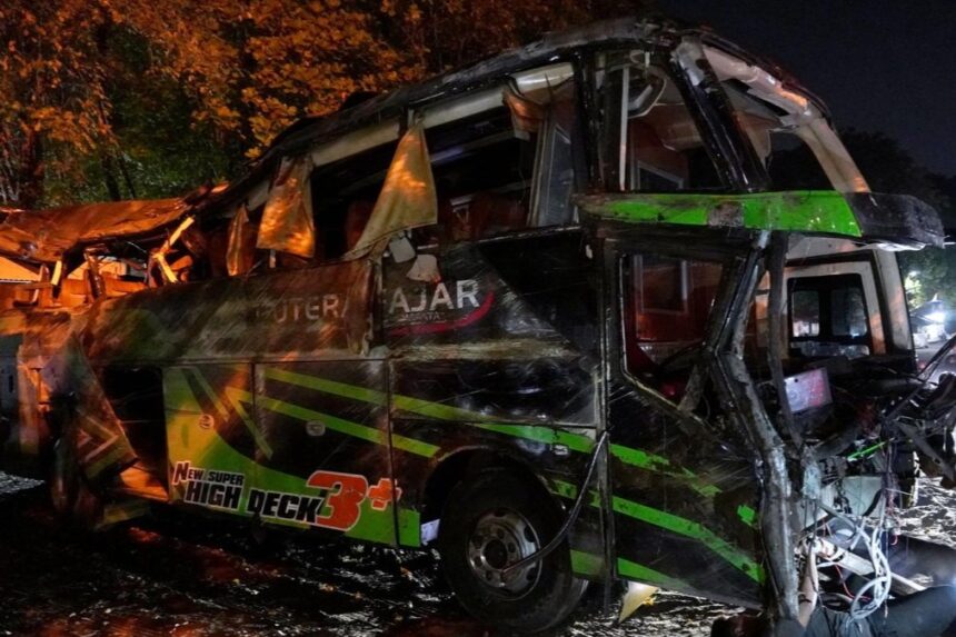 Ini 5 Temuan Polisi terkait Kondisi Bus yang Mengalami Kecelakaan di Subang
