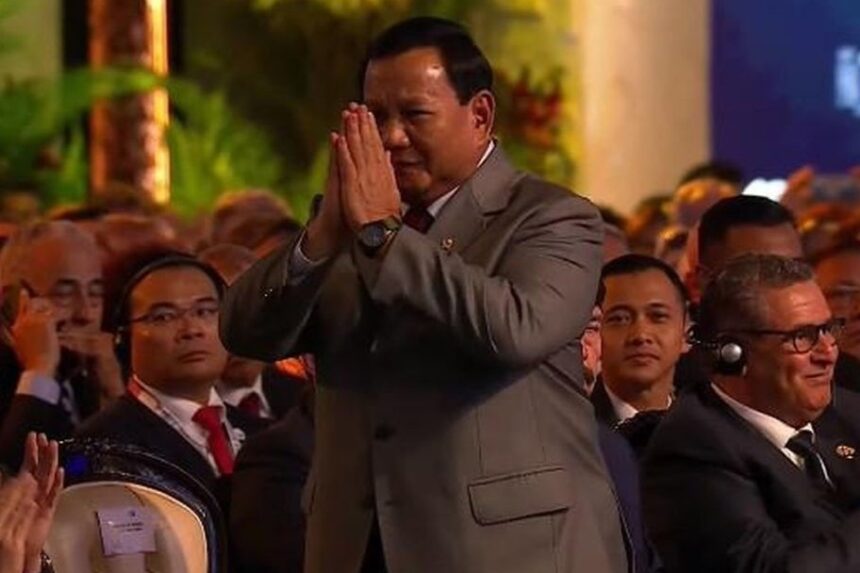 Jokowi Mengenalkan Prabowo, Presiden RI Terpilih, di Forum Air Dunia