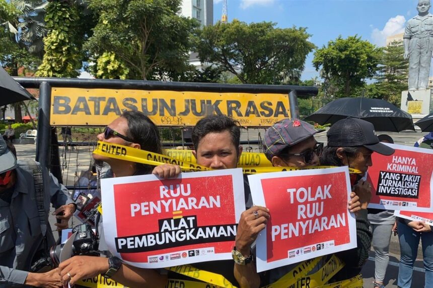 Kompers Menilai RUU Penyiaran Berpotensi Membungkam Pers
