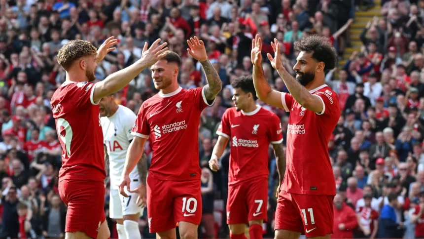 Liverpool vs Tottenham, Kemenangan The Reds dengan Skor 4-2
