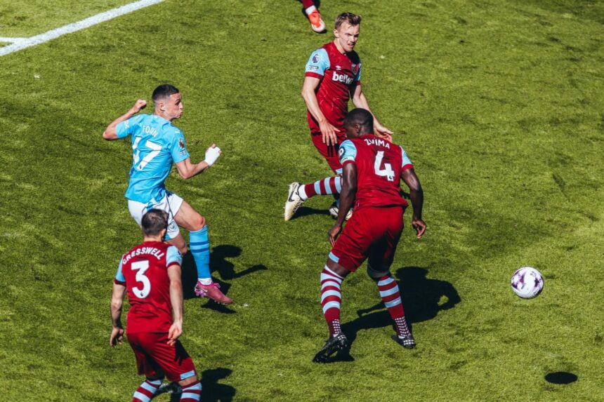 Man City vs West Ham : The Citizens Juara Setelah Menang 3-1