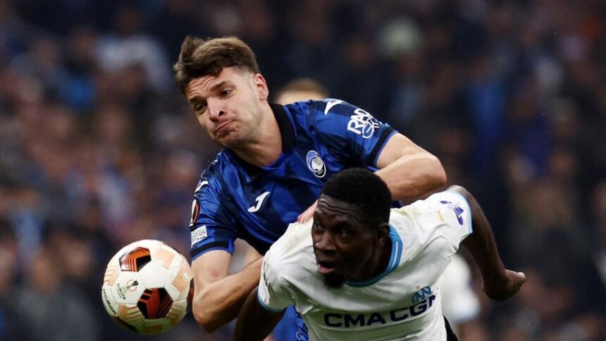 Marseille vs Atalanta : Pertandingan Berakhir dengan Skor Imbang 1-1