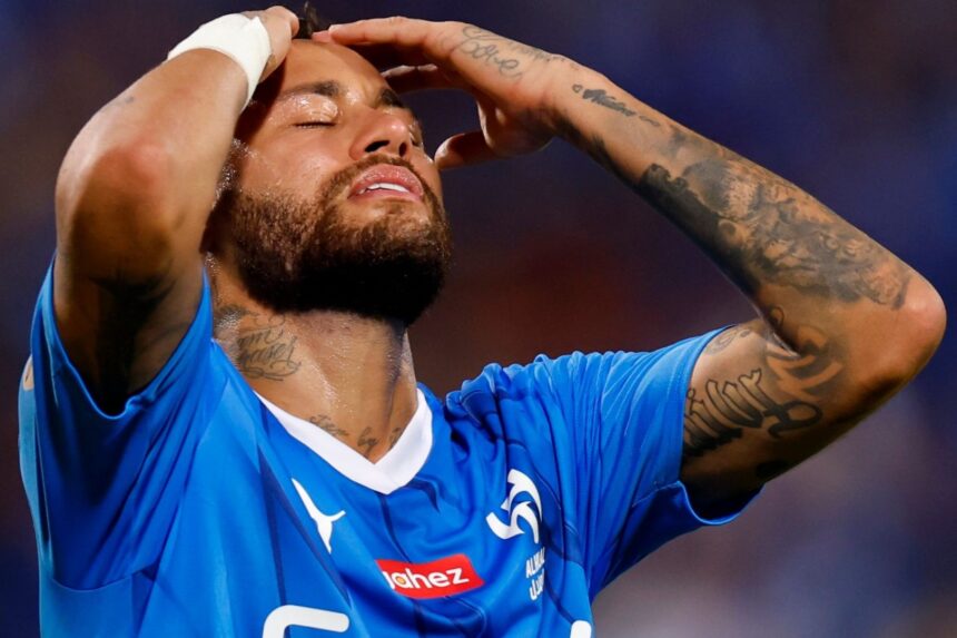 Neymar Absen pada Laga Pembuka Liga Pro Saudi karena Cedera