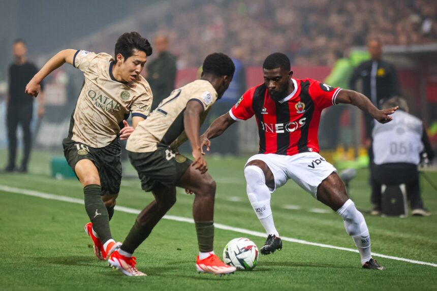 Nice vs PSG : Les Parisien Menyudahi Mimpi Liga Champions Les Aiglons