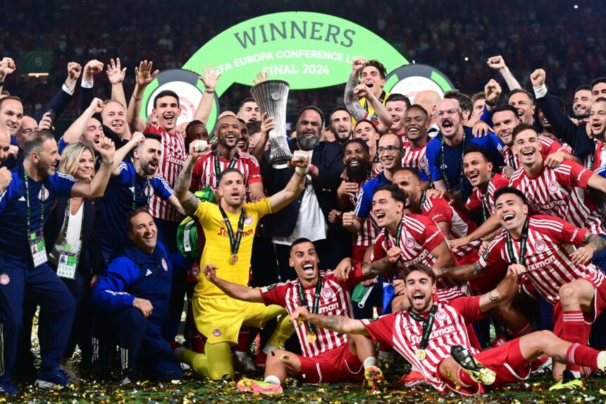 Olympiacos Menjuarai Liga Conference Usai Kalahkan Fiorentina 1-0