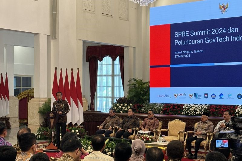 Presiden Jokowi Meluncurkan GovTech Indonesia INA Digital