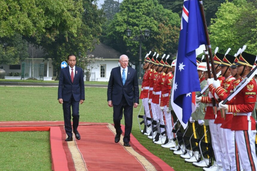Presiden Menerima Kunjungan Kenegaraan Gubernur Jenderal Australia